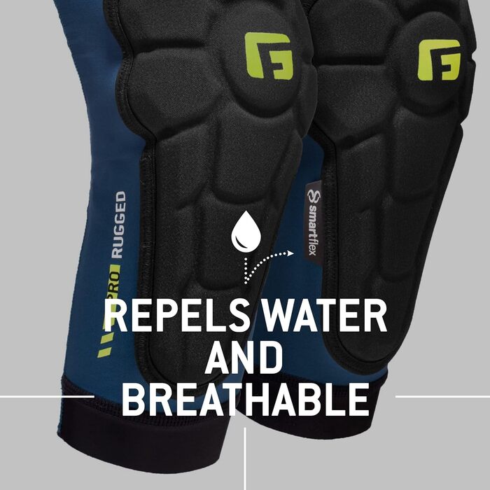 G-Form Pro-Rugged 2 Захисники для ліктів MTB, сині, розмір L, для дорослих, для гірського та мотокрос-байку