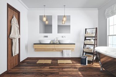 Електричний обігрівач Rowenta Instant Comfort Aqua SO6510F2: тихий, 1200-2400W, 2 режими, для ванної кімнати, сірий