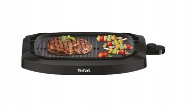 Електричний контактний гриль Tefal CB6A0830, чорний, 2000 Вт