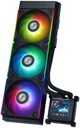 Рідинке охолодження Lian Li HydroShift LCD 360S, Чорний