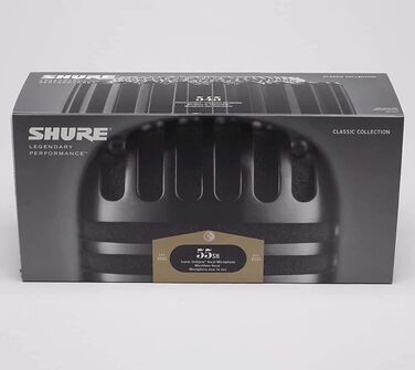 Мікрофон вокальний Shure 55SH Serie II Iconic Unidyne - динамічний, з нирковою характеристикою, для живих виступів