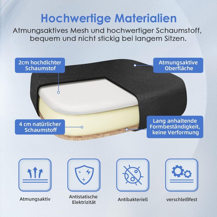 Офісне крісло Hinode з підйомними підлокітниками та функцією гойдання, 360° обертання, регульована висота, ергономічне крісло для дому та офісу з дихаючою сіткою, до 150 кг (Чорний, Стиль 4)