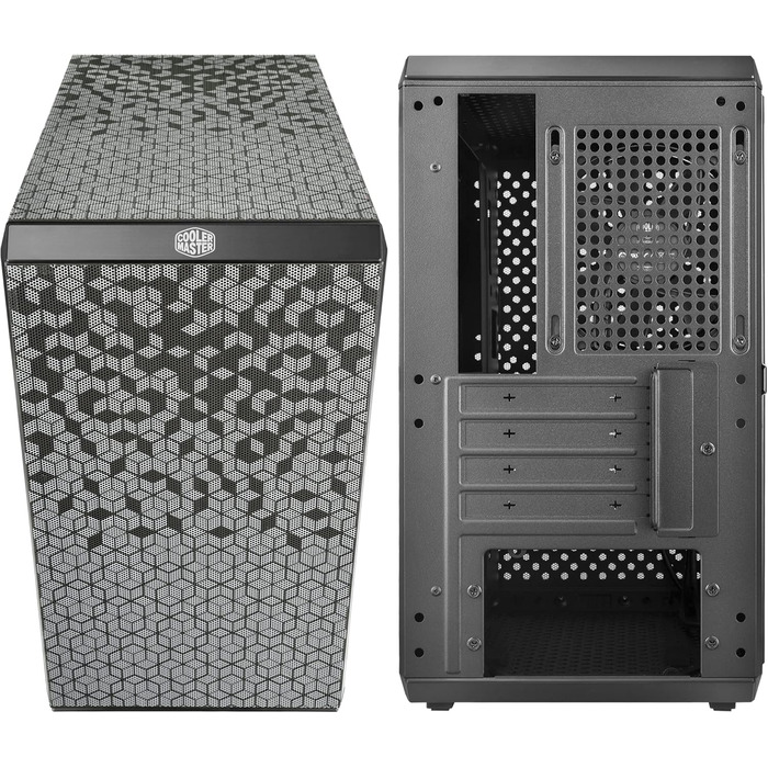 Корпус Cooler Master MasterBox Q300L V2 Mini-Tower mATX з 120 мм вентилятором, склом, USB 3.2 Gen 2x2