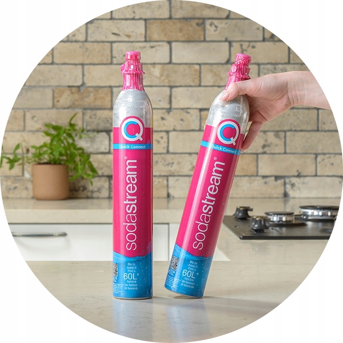 Сифонізатор для води SodaStream Terra з пляшкою та 2 газовими балонами