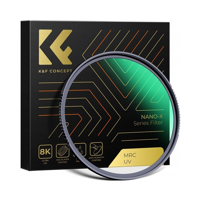 Ультрафіолетовий фільтр K&F Concept UV 8k MRC Nano X Slim 67мм