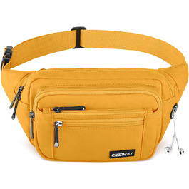 Жовта бананка/поясна сумка для жінок та чоловіків, універсальний розмір