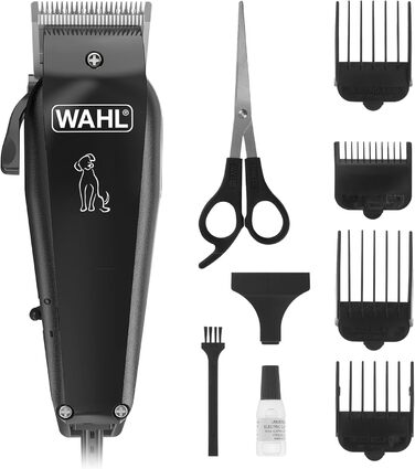 Машинка для стрижки собак Wahl, набір для догляду за шерстю Multi-Cut, для собак та котів, тиха, легка, з лезами з вуглецевої сталі