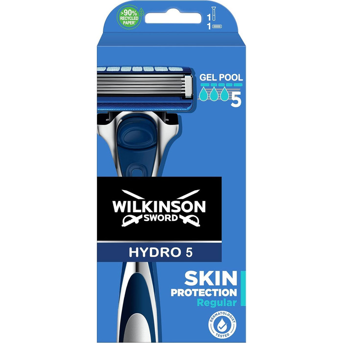 Стартовий набір бритв Wilkinson Sword Hydro 5: бритва та 12 смінних касет