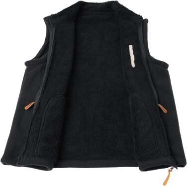 Чоловіча флісова жилетка з коміром-стійкою, Outdoor, Casual, тепла зимова жилетка для чоловіків, без рукавів, флісова куртка, легка, тепла жилетка з кишенями на блискавці, з плюшевою підкладкою, чорна, розмір L