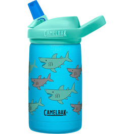 CamelBak Eddy+ Kids Sst Vacuum-Insulated Bottle 350ml 12Oz (Shark School)