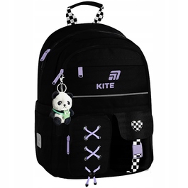 Багатофункціональний шкільний рюкзак Kite, чорний, 13 л