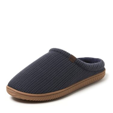 Чоловічі тапочки-клоги Dearfoams Case Casual, темно-синій (44.5/45.5 EU)