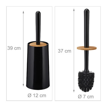 Relaxdays Toilet Brush with Holder