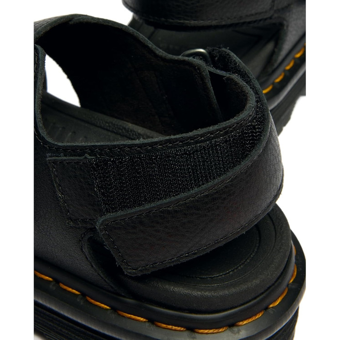 Сандалі Dr. Martens Zebzag жіночі, 42 EU - Чорні шкіряні сандалі на платформі
