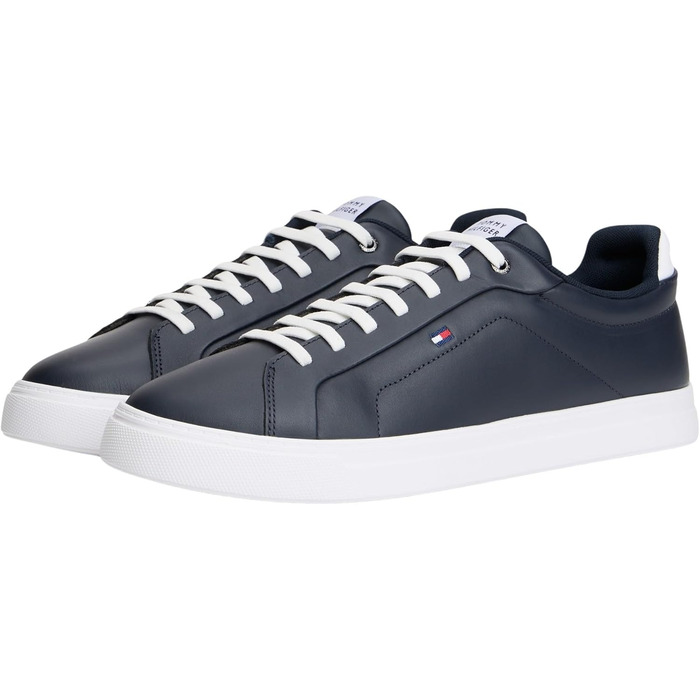 Чоловічі кросівки Tommy Hilfiger Icon Court Light ESS Fm0fm05678, низькі, блакитний (42 EU)