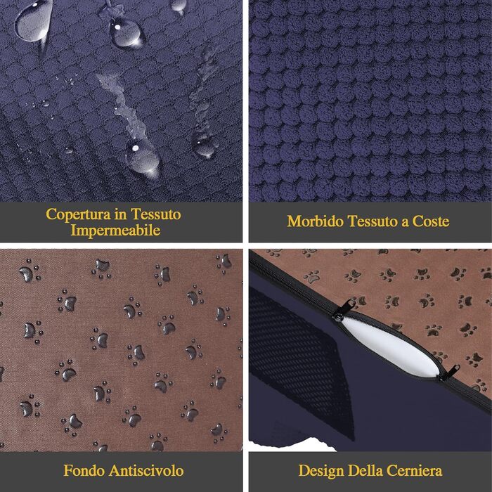 Сходинка для собак Masthome з 4 сходинками: зручна та безпечна для маленьких собак та цуценят. Легка, з антиковзким покриттям та знімною, пральною наволочкою для диванів та ліжок.