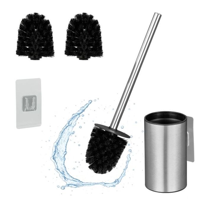 Relaxdays Toilet Brush with Wall Holder