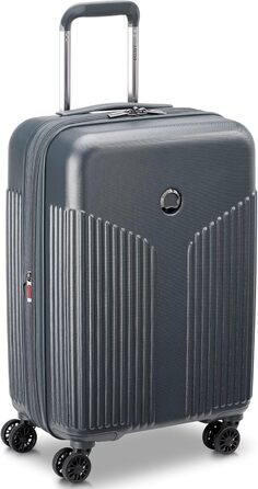 Набір валіз DELSEY PARIS Comete 3.0 (20/24/28) сірий (Графіт/Природний колір), жорсткий корпус, розширюваний, на спін-колесах