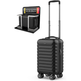 Чемодан ручної об'єму 20 л NUMADA Upfly - компактний, з ABS, для авіакомпаній Ryanair, Vueling, Easyjet (40 x 25 x 20 см)