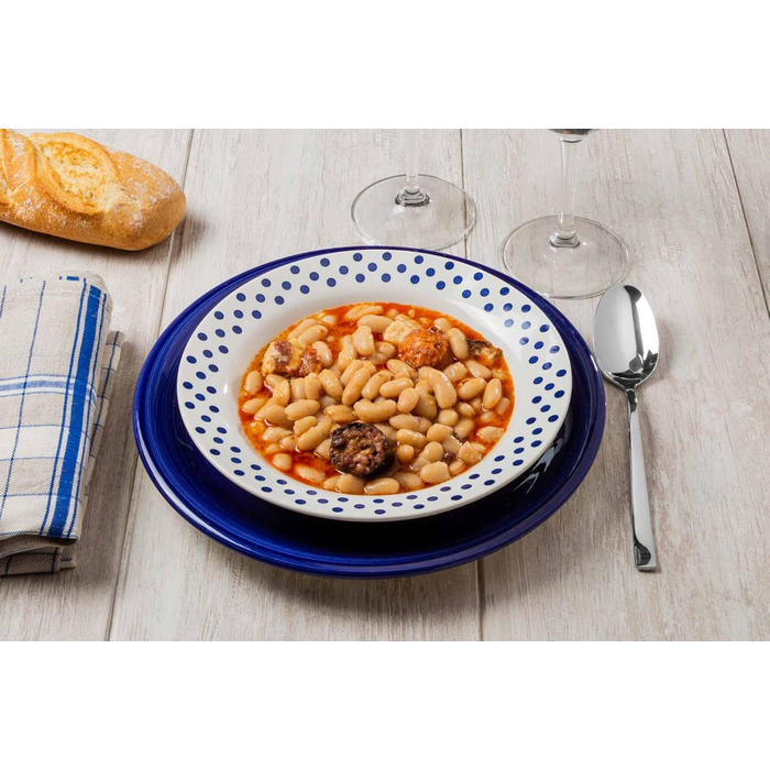 Набір столових приборів ARCOS Capri 24 предмети: ложки, виделки, ножі, десертні ложки - срібний, для 6 осіб