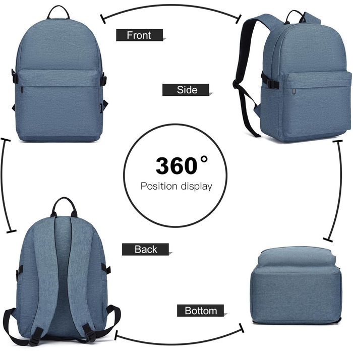 Рюкзак Coege: водонепроникний, для ноутбука 15.4