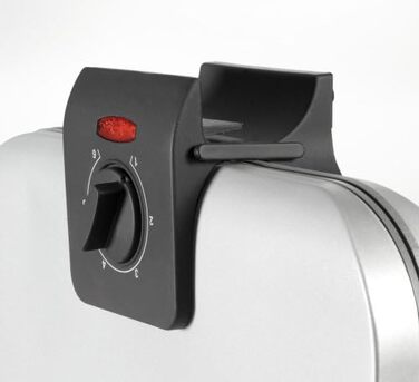 UNOLD 48241 Вафельниця серцеподібна, 1200 Вт, регулювання температури, антипригарне покриття, піддон для тіста, ізольовані ручки