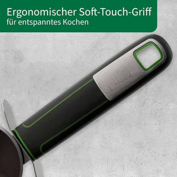 Ніж для клярів Fackelmann Chefkoch Premium – для ідеальних шніцелів та іншого – двосторонній: плоский для панірування та з рифленням для текстури – алюміній, довжина: 26,5 см