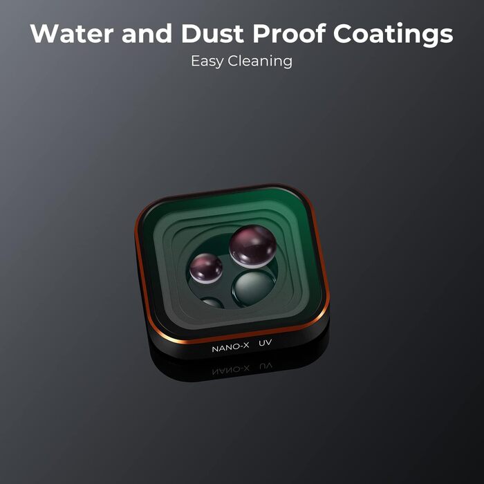 Набір фільтрів K&F Concept ND/CPL для GoPro Hero 13/12/11/10/9 Black (6 шт.) з UV-фільтром