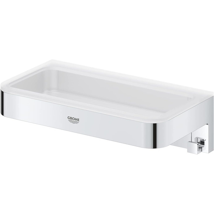 GROHE Start Cube - Soap Dish (concealed mounting, durable), chrome, 41107000
