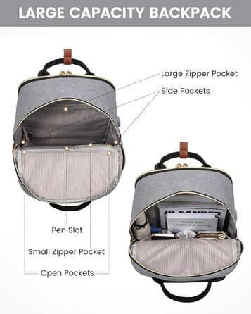 LOVEVOOK Рюкзак для жінок, 15.6