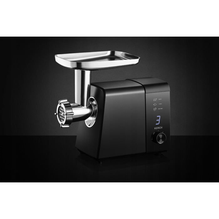 М'ясорубка електрична Kerch FARGO 2500W, чорна
