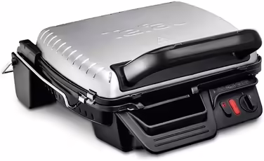 Tefal GC3060 3-in-1 Contact Grill | with Gratinating Function | doubles as a table grill/BBQ when opened | Sandwich, Steak, Panini | adjustable thermostat | non-stick coating | Grey Single with Gratinating Function
