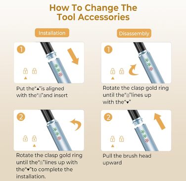 Набір для укладки волосся 7 в 1 OKWRAP Airstyler: фен, плойка, щітка для випрямлення, іонізація, 110000 об/хв, сірий/срібний