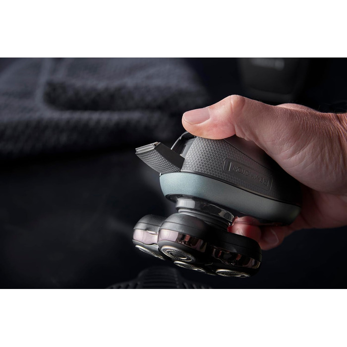 Електричний голкострум Remington XR1600 для гоління голови чоловіків - 5 голкових насадок, гоління до 0,2 мм, вологостійкий, з тримером