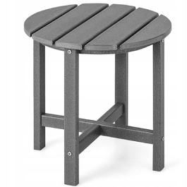 Круглий пластиковий стіл Costway, 46 x 46 x 46 см