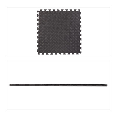 Relaxdays Floor Protection Mats, 8-Piece Set