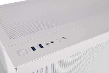 Корпус Thermaltake View 380 TG ARGB Mid-Tower – білий, з двома камерами, USB-C, підтримка радіатора 360мм, 4 вентилятори ARGB