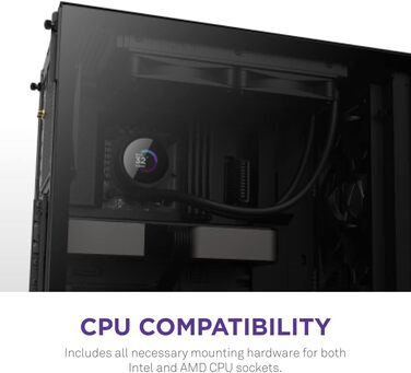 NZXT Kraken 240 – Рідинне охолодження CPU з LCD-дисплеєм – Білий (2023)