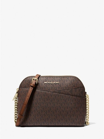 Сумка-кросбоді Michael Kors з екошкіри, коричнева