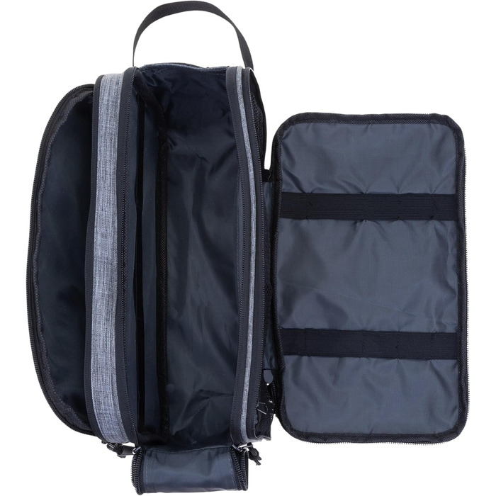 Чоловіча/Жіноча дорожня косметичка-органайзер для подорожей Elephant (13028) сіро-чорна