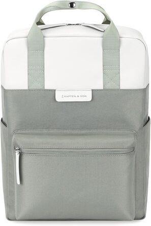 Kapten & Son Bergen Rucksack | Backpack for Women & Men | Daypack | Carry-on Backpack, Daypack | Water-resistant (Medium 11 L, Muted Sage)