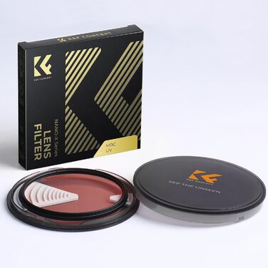 Фільтр UV K&F Concept Nano X-Serie 58mm Schott-Glas, 28 шарів MC, Super Slim, захист від ультрафіолету