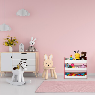 Relaxdays Kids' Shelf with 5 Compartments