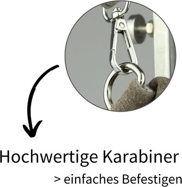 Сумка поясна жіноча Frentree® зі шкіри, Італія, крос-боді, через плече, срібний блискавка, MAXI (Taupe, замша)