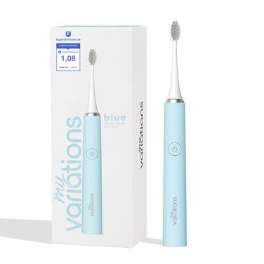 Електрична зубна щітка My Variations: акумуляторна, 5 режимів чищення, таймер 2 хв, чорний колір