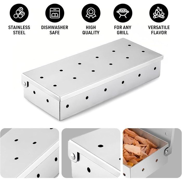 Набір для копчення коктейлів та віскі, з 4 дерев'яними чіпсами. Набір для створення димчастих напоїв, подарунок для батька, чоловіка та любителів коктейлів