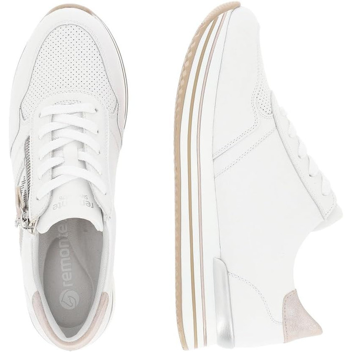 Жіночі кросівки Remonte D1318 - білі, напівчеревики, зручна устілка, 40 EU