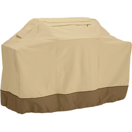 Чохол для гриля Classic Accessories Veranda M, водонепроникний, для середніх BBQ-грилів, з вентиляційними отворами, захист від усіх погодних умов, 147x76x122 см, бежевий