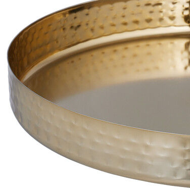 Relaxdays Golden Serving Tray