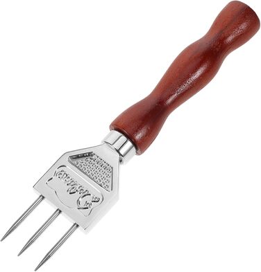 MAGICLULU 4-Piece Trident Ice Pick Mashers for Cocktails Ice Mold Ice Scoop Ice Machine Bar Tool Ice Pick Bartender Ice Pick Tools for Ice Picking Carving Tools Stainless Steel